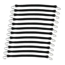 (pack Of 12) 21" Black Rubber Tarp Strap For Flexible Industrial Construction. Fixed Price $42.99.